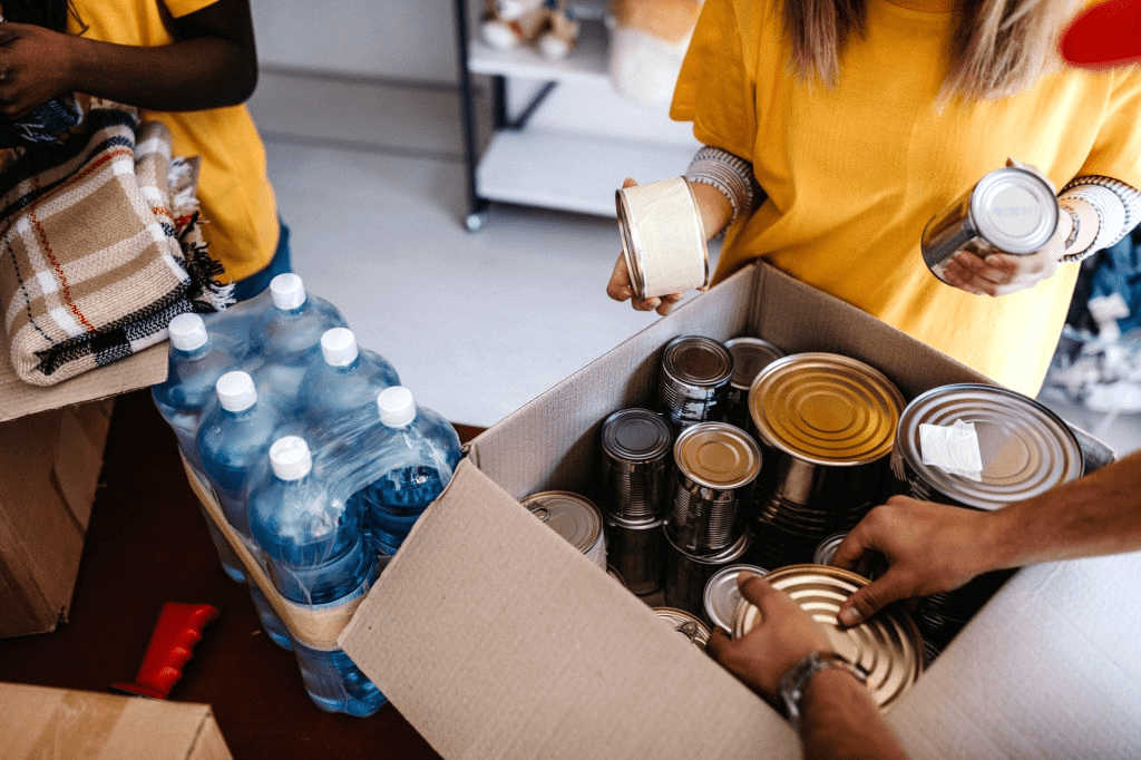 how to build a food stockpile
