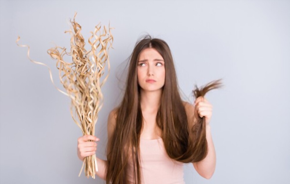 get rid of straw like hair