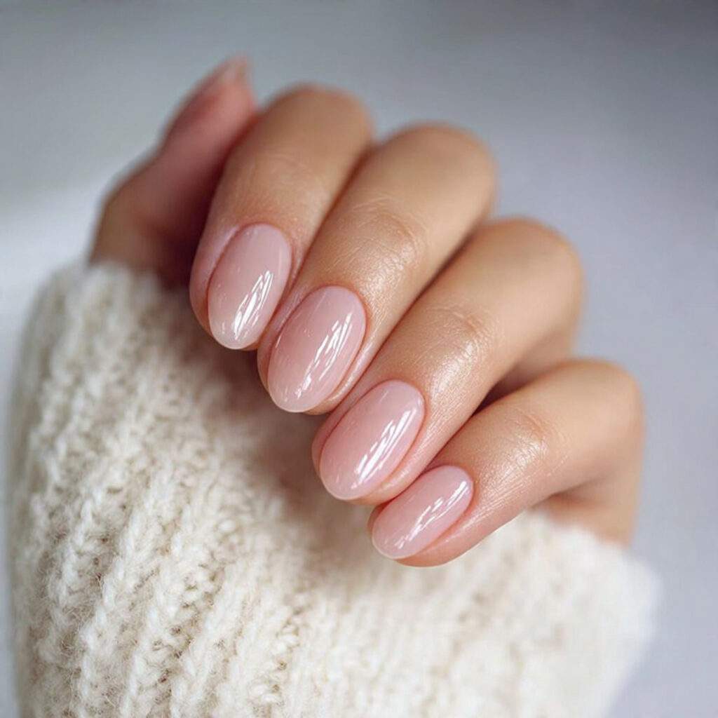 21 simple january nail designs with glossy