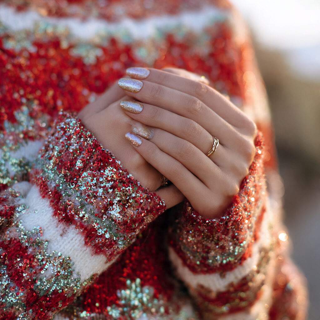 a person wearing a festive yet wearable