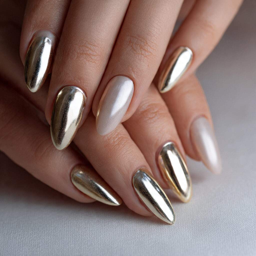 a set of nails on well groomed hands