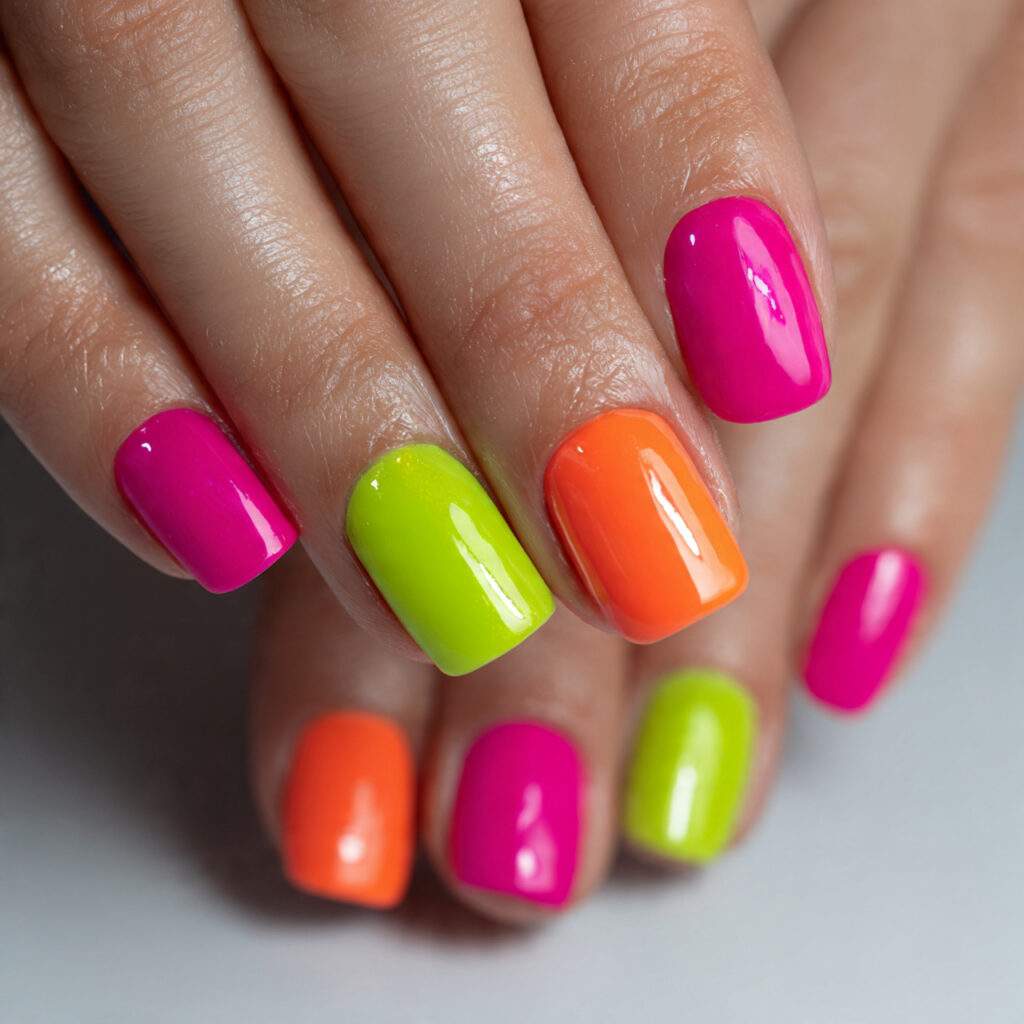 a set of nails on well groomed hands 5