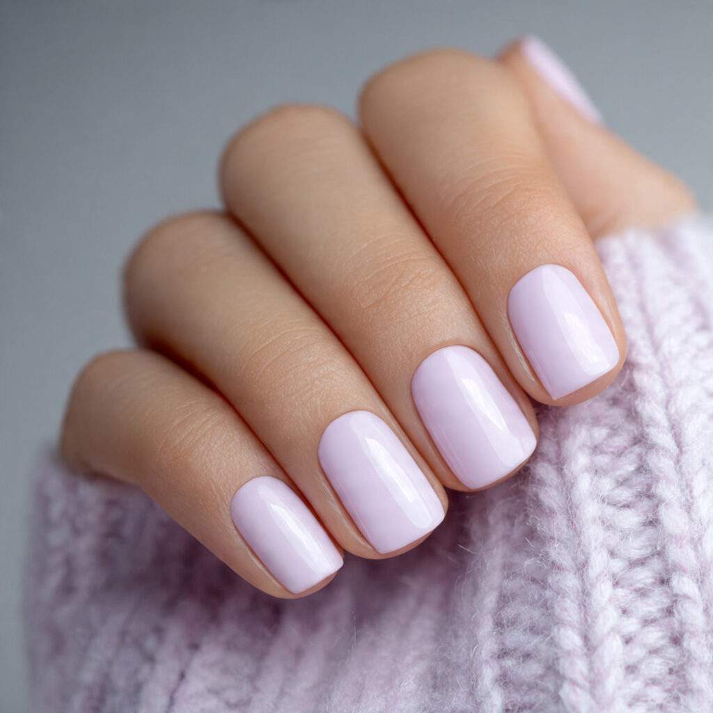 a very light lavender tint that is