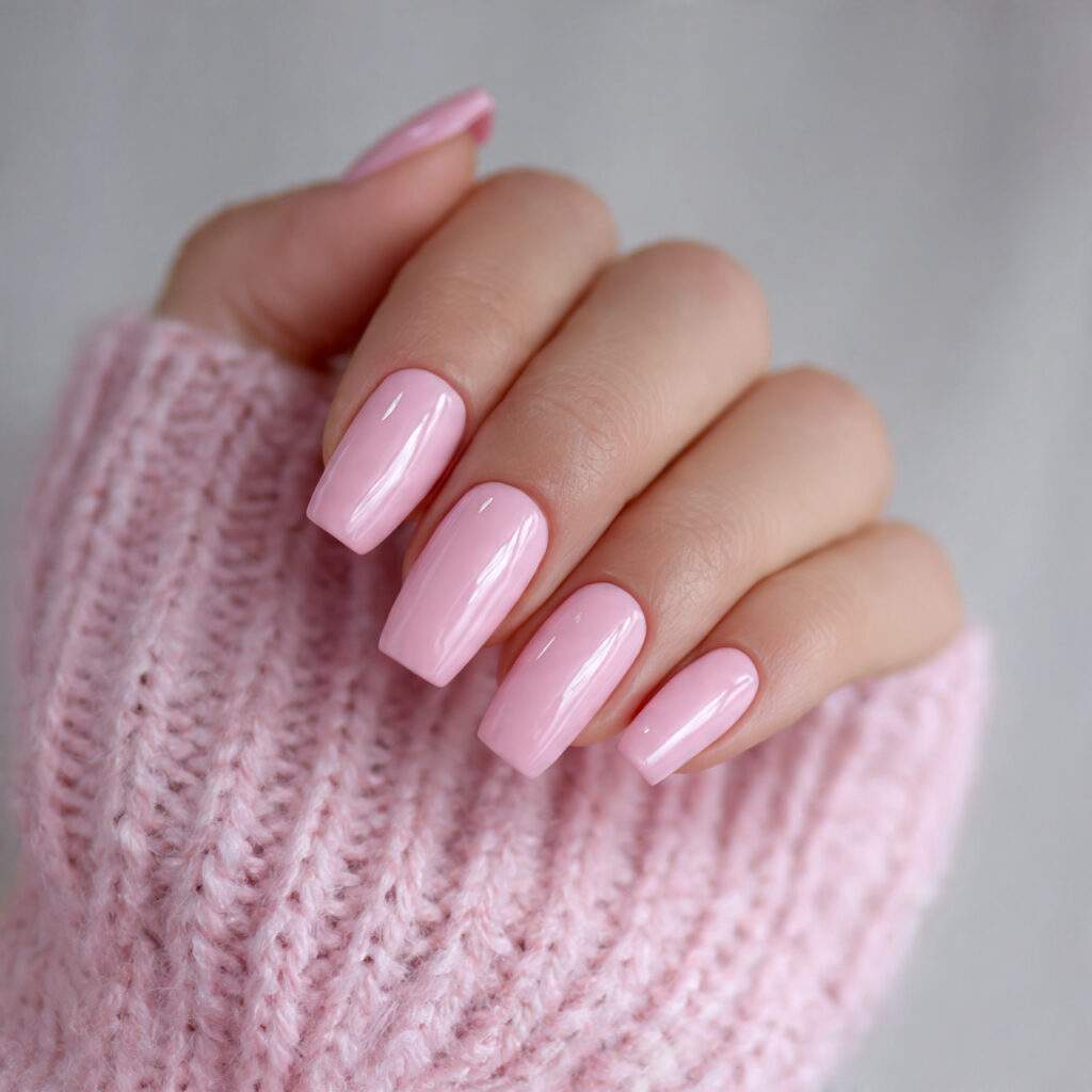 ballerina pink nails