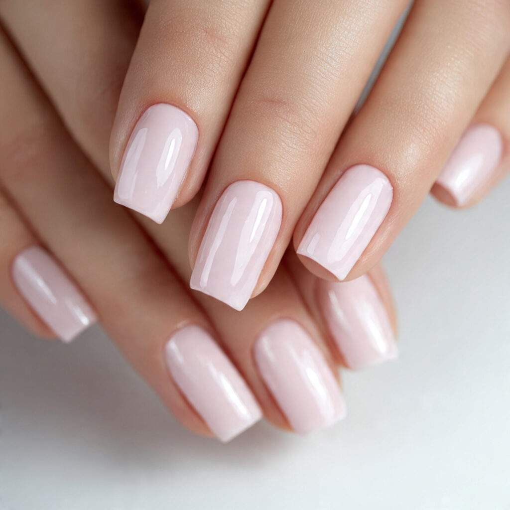 clean high gloss nails look expensive because