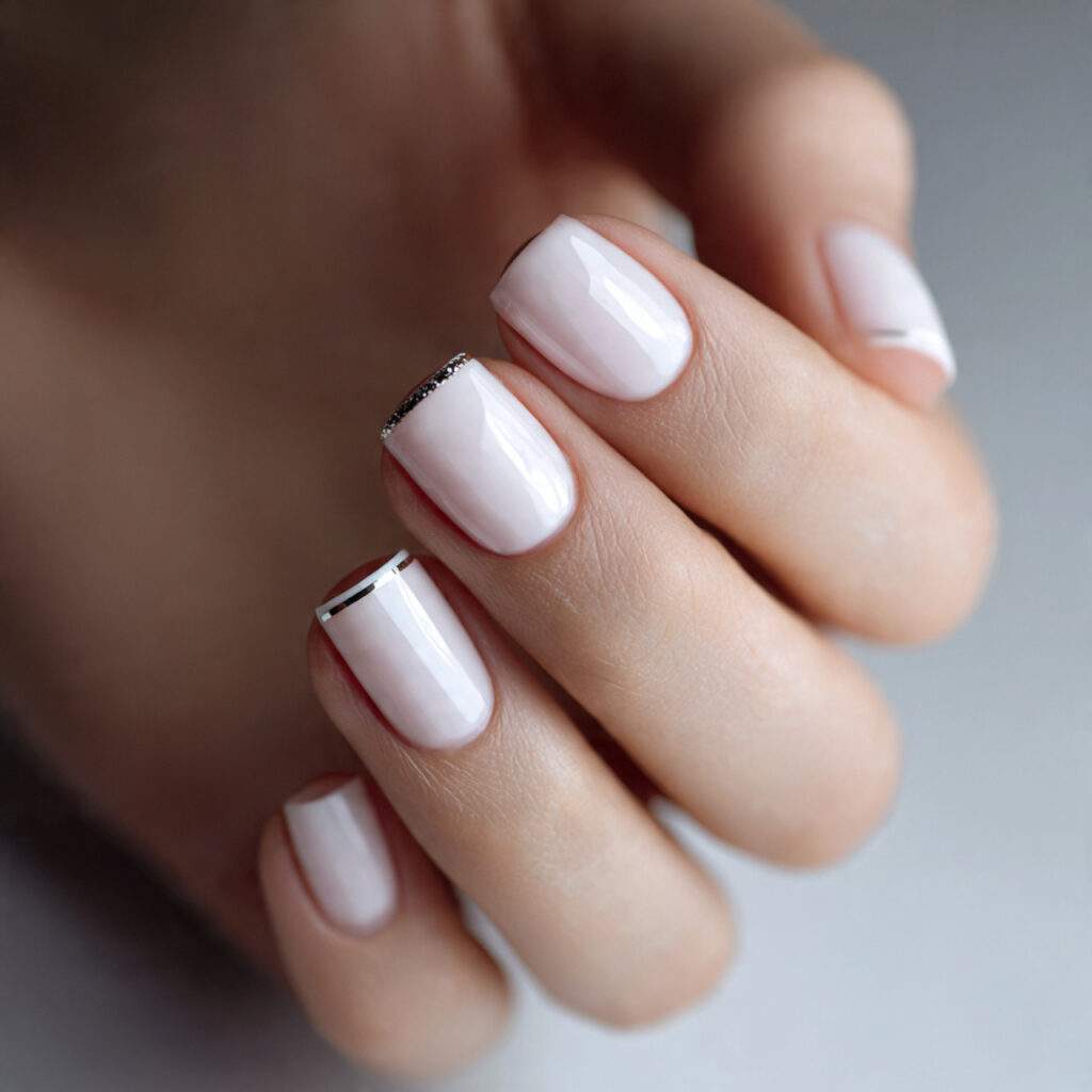 clean single accent nail sets look expensive