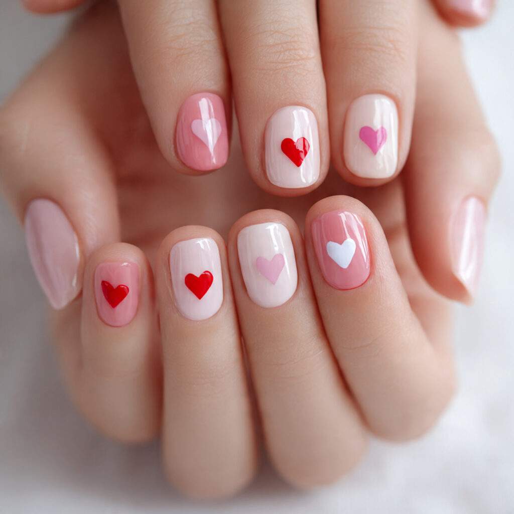close up photo of neatly shaped nails with