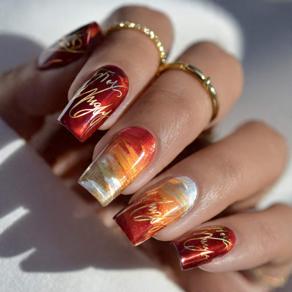 confident signature nails that reflect personal style