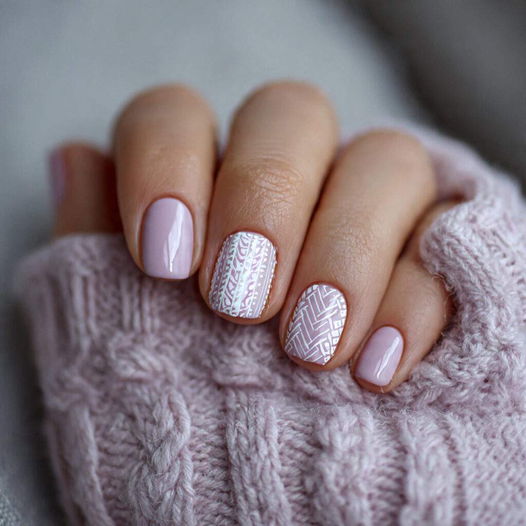 cool short january nails feel clean
