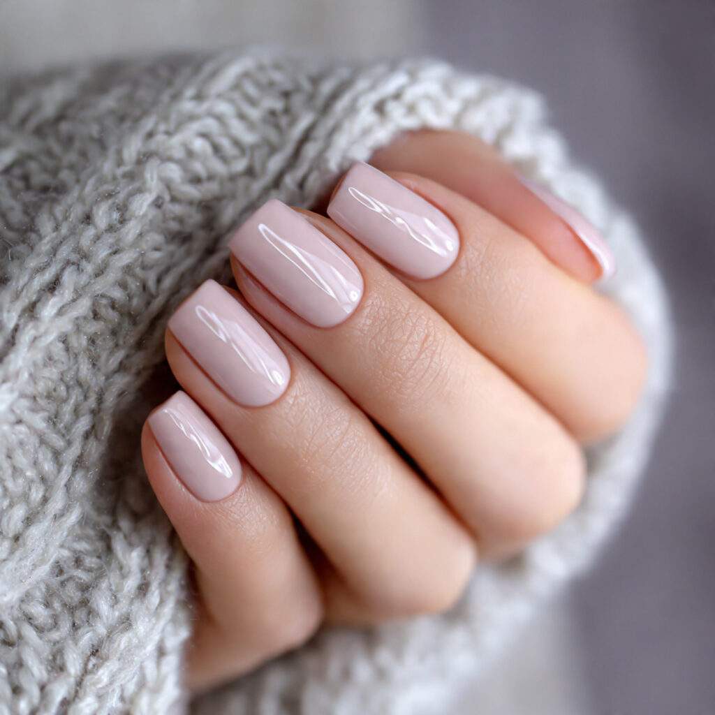 creamy cozy february nails create a soft