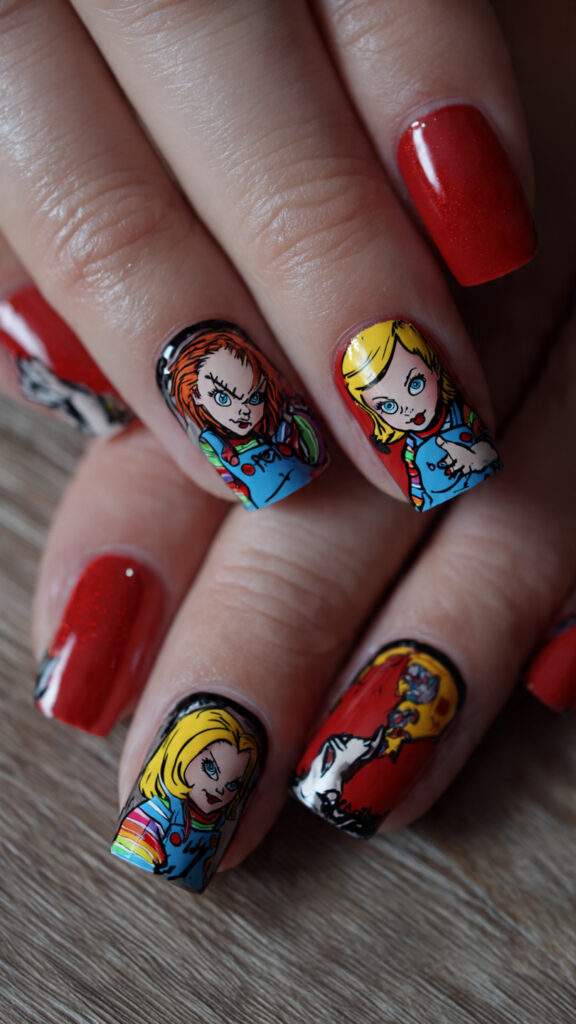 create a 16k ultra realistic nail art
