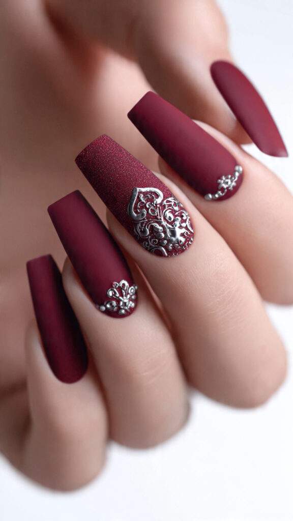 create a realistic pin style nail art image 1