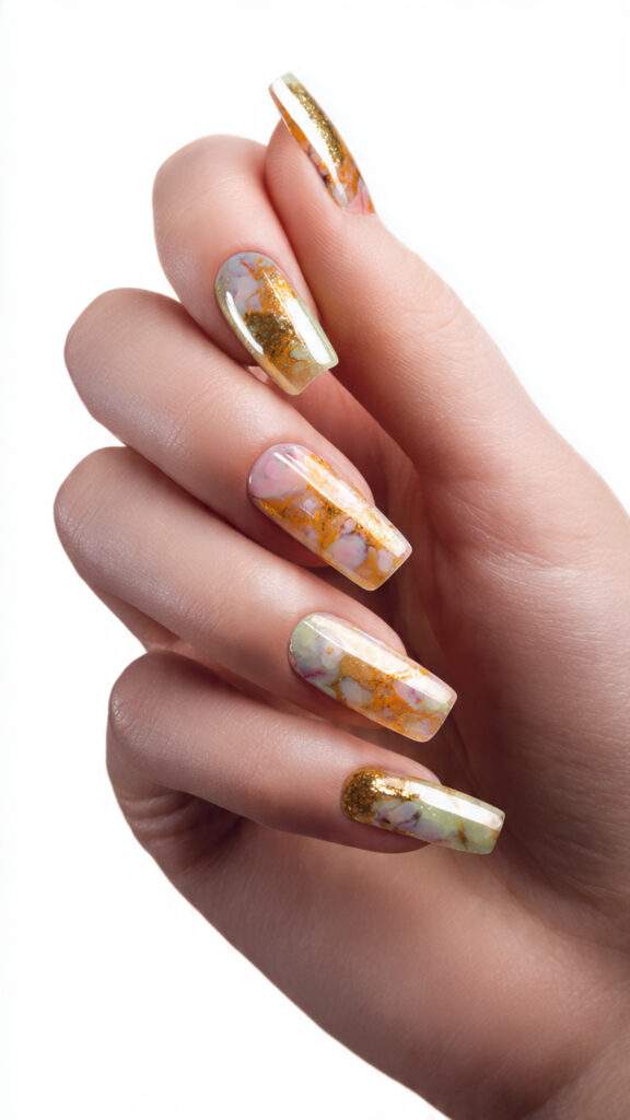 create an ultra realistic pin style nail art 1