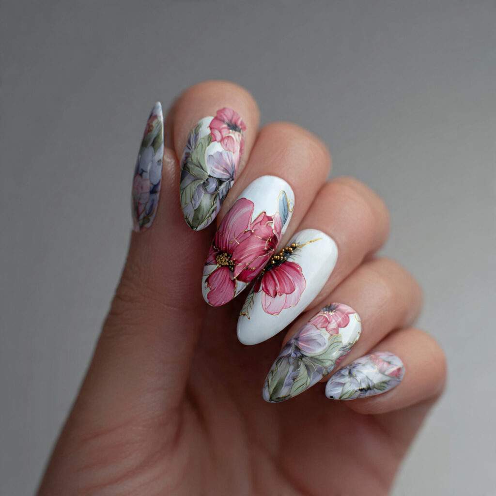 create exactly this type of the nails 1 1