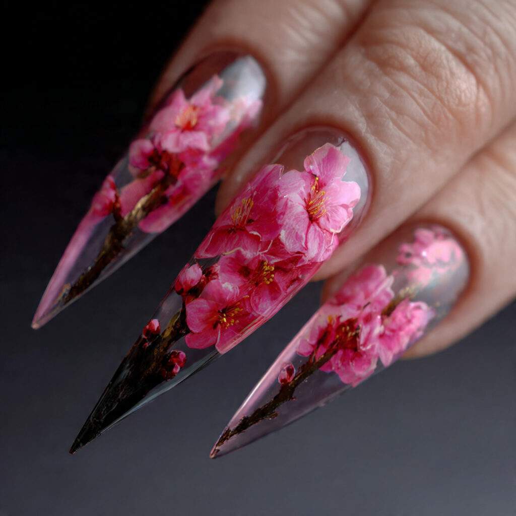 create exactly this type of the nails 13