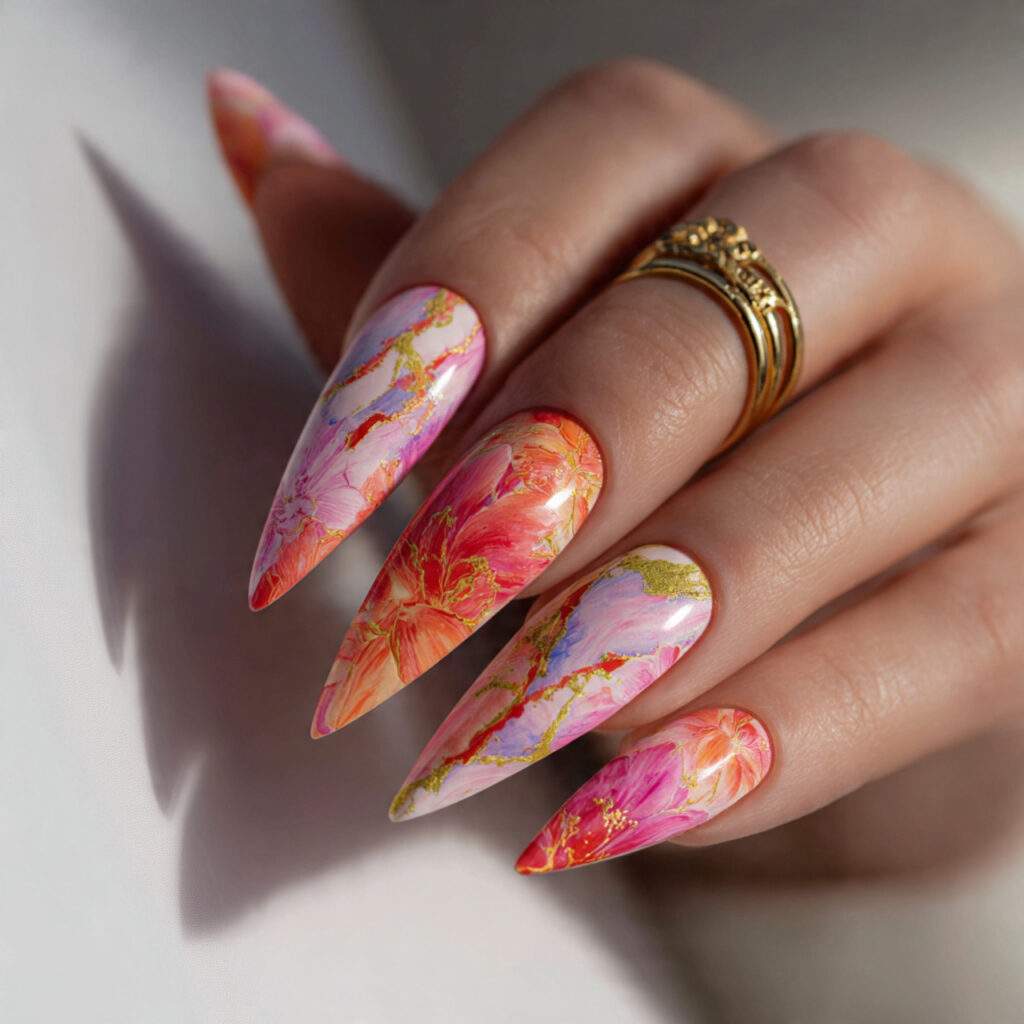 create exactly this type of the nails 16