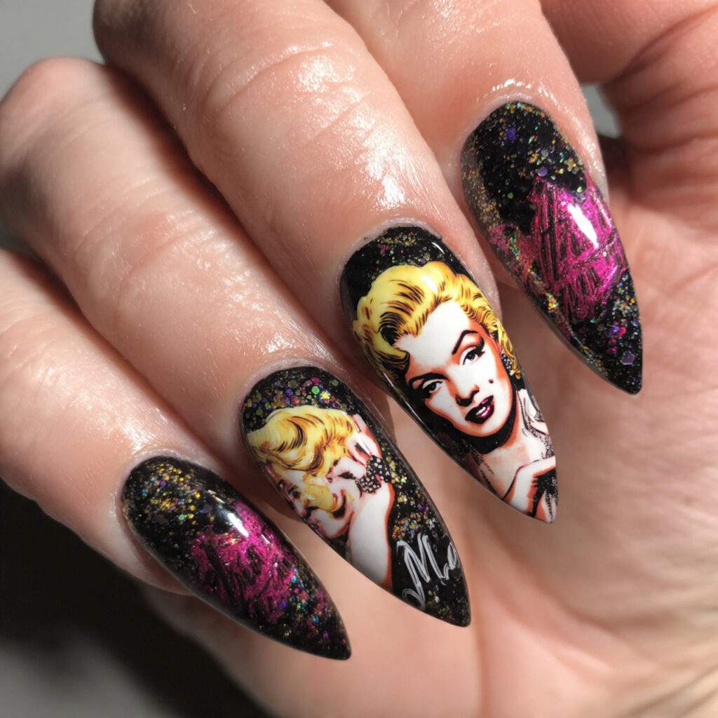 create exactly this type of the nails 17