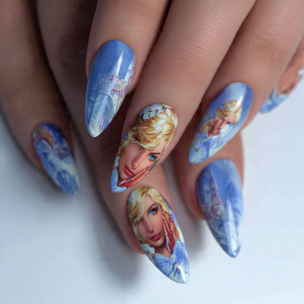 create exactly this type of the nails 20