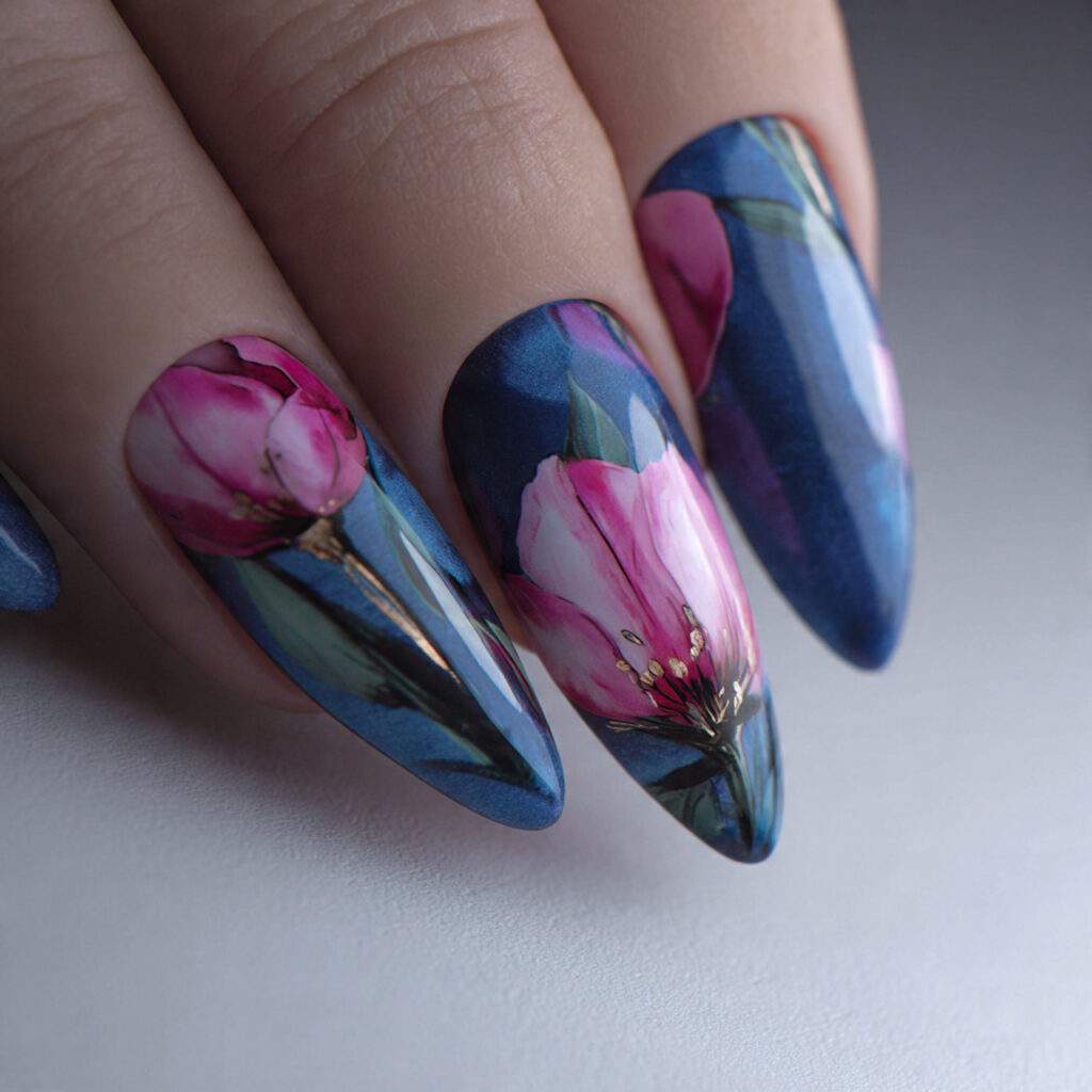 create exactly this type of the nails 22