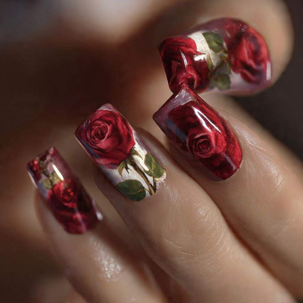 create exactly this type of the nails 24