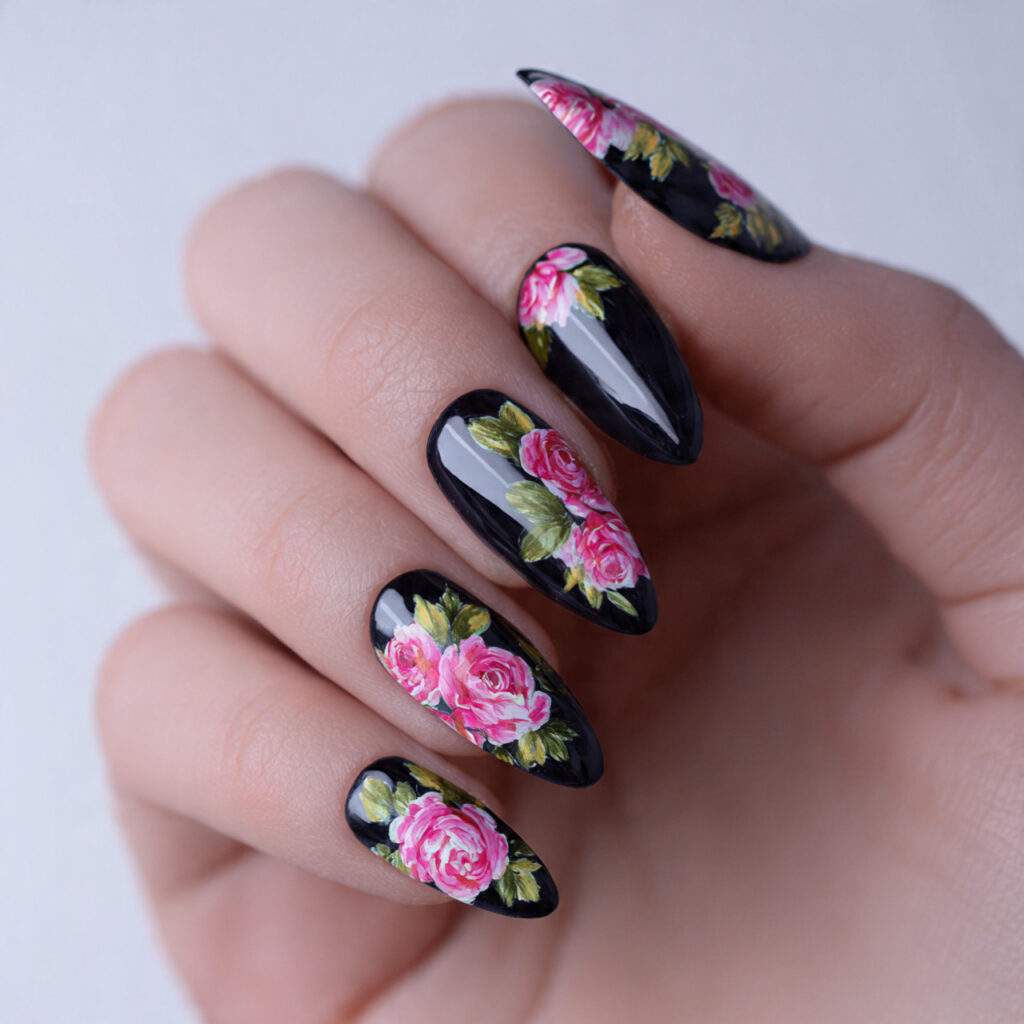 create exactly this type of the nails 28