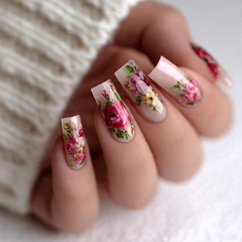 create exactly this type of the nails 29