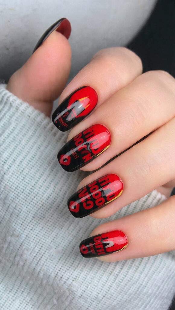 create exactly this type of the nails 35