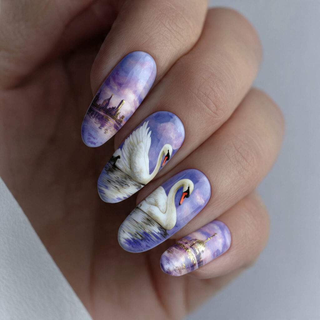 create exactly this type of the nails 43