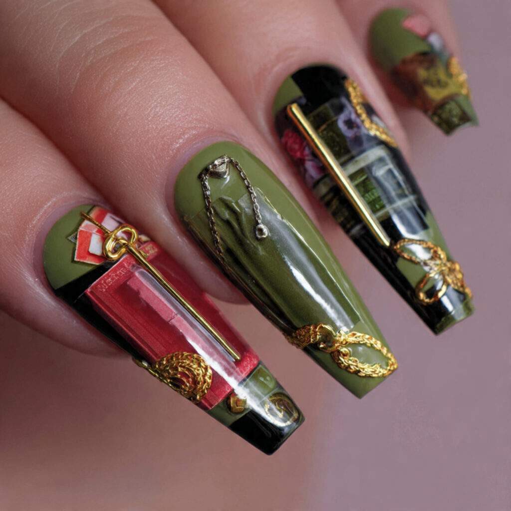 create exactly this type of the nails 62