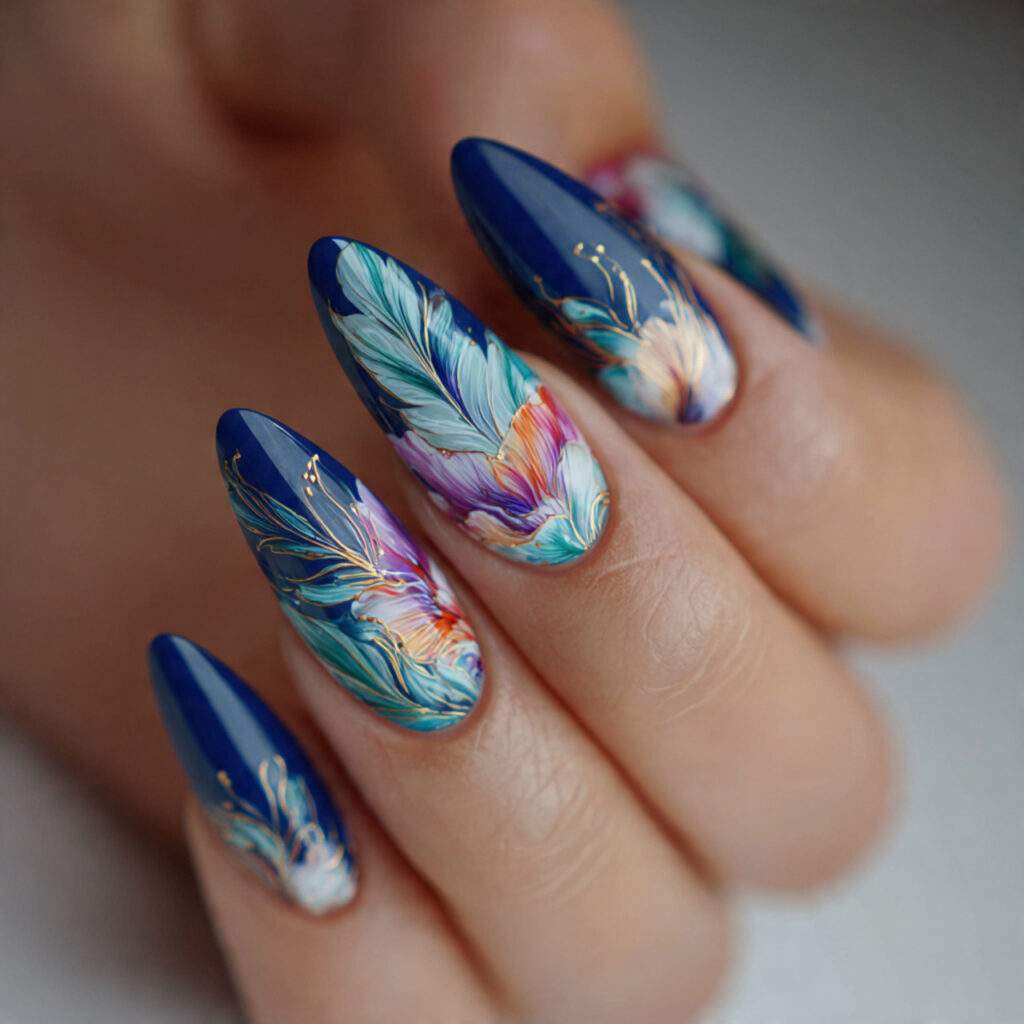 create exactly this type of the nails 63