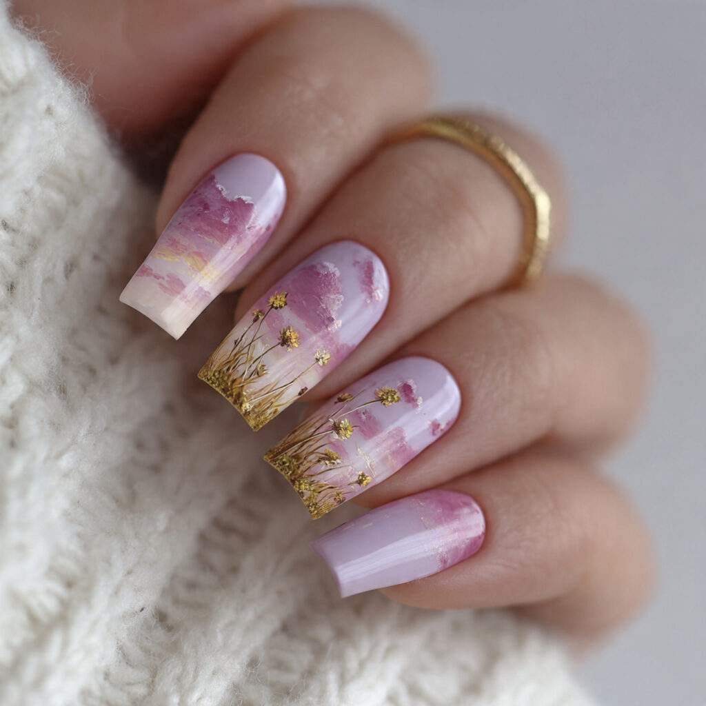 create exactly this type of the nails 66