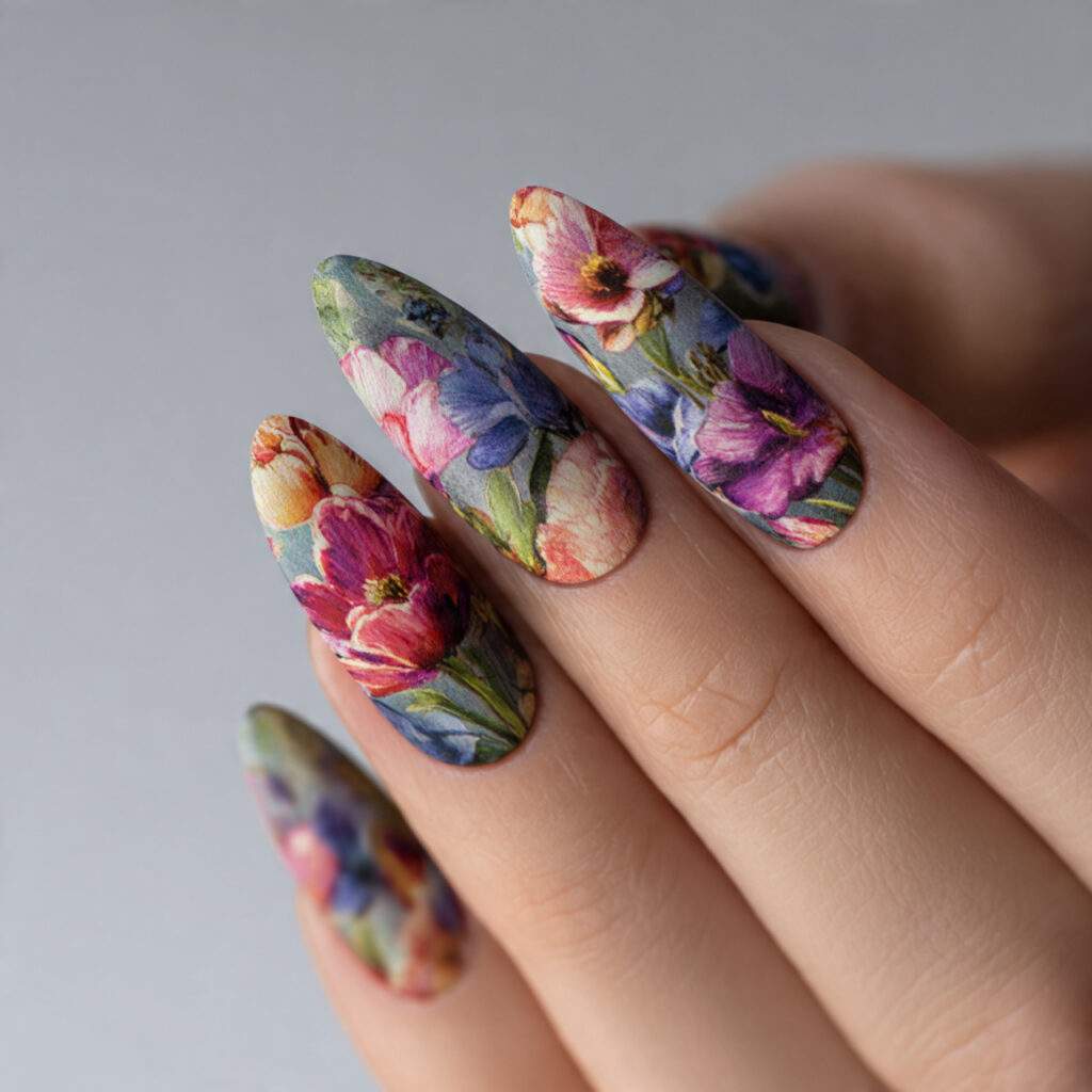 create exactly this type of the nails 74