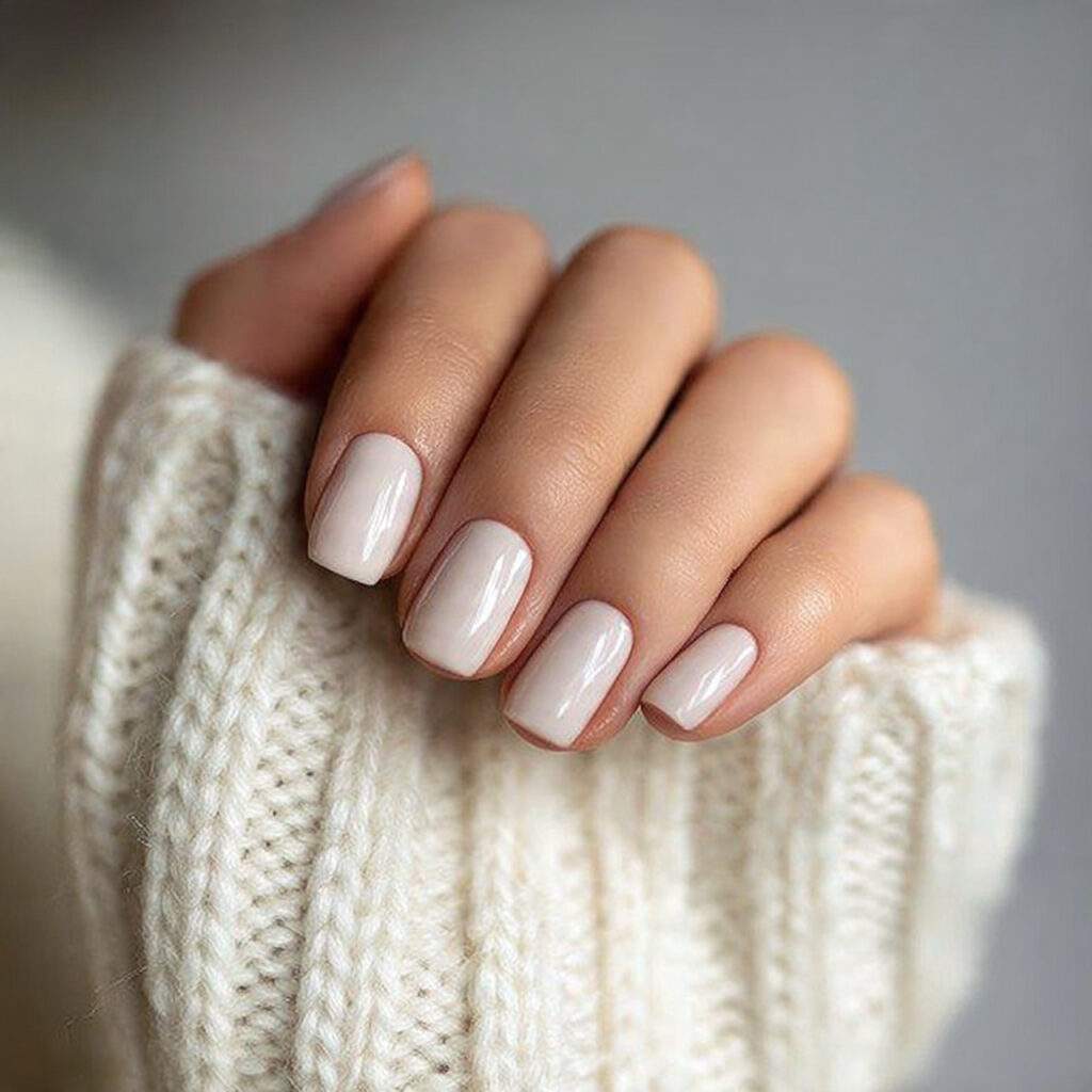 elegant winter nails for work feel professional