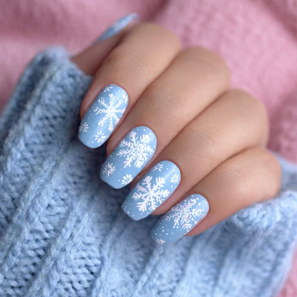 28 Fun Winter Nails That Add a Playful Touch