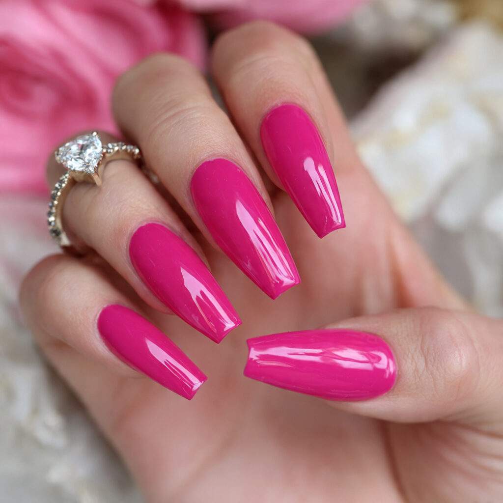 29 Coffin Valentine Nails That Feel Bold and Trendy