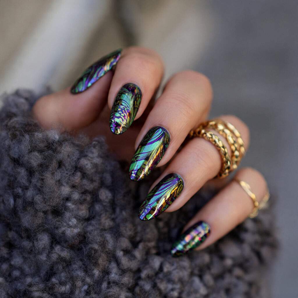 long statement nails that steal the spotlight