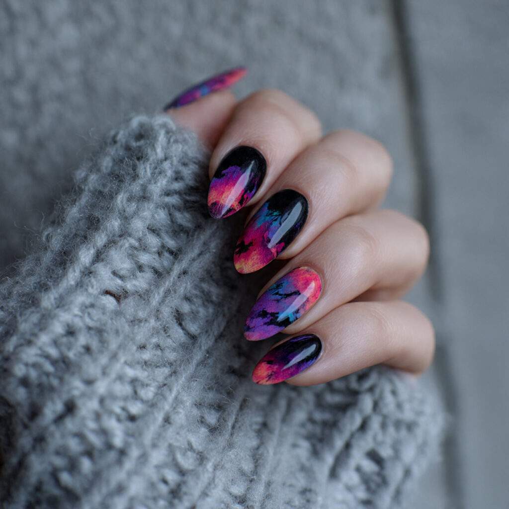 milky white nails 2