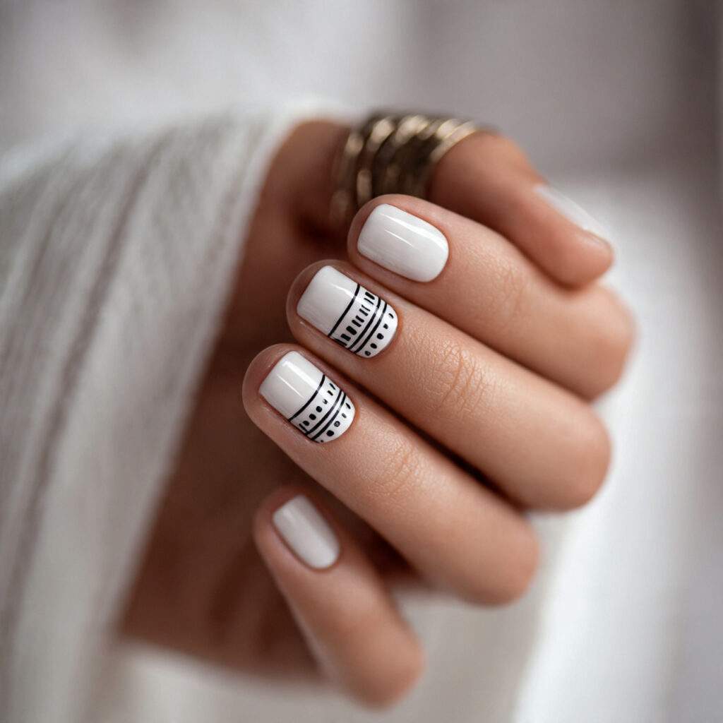 minimal detail luxury nails add refinement without