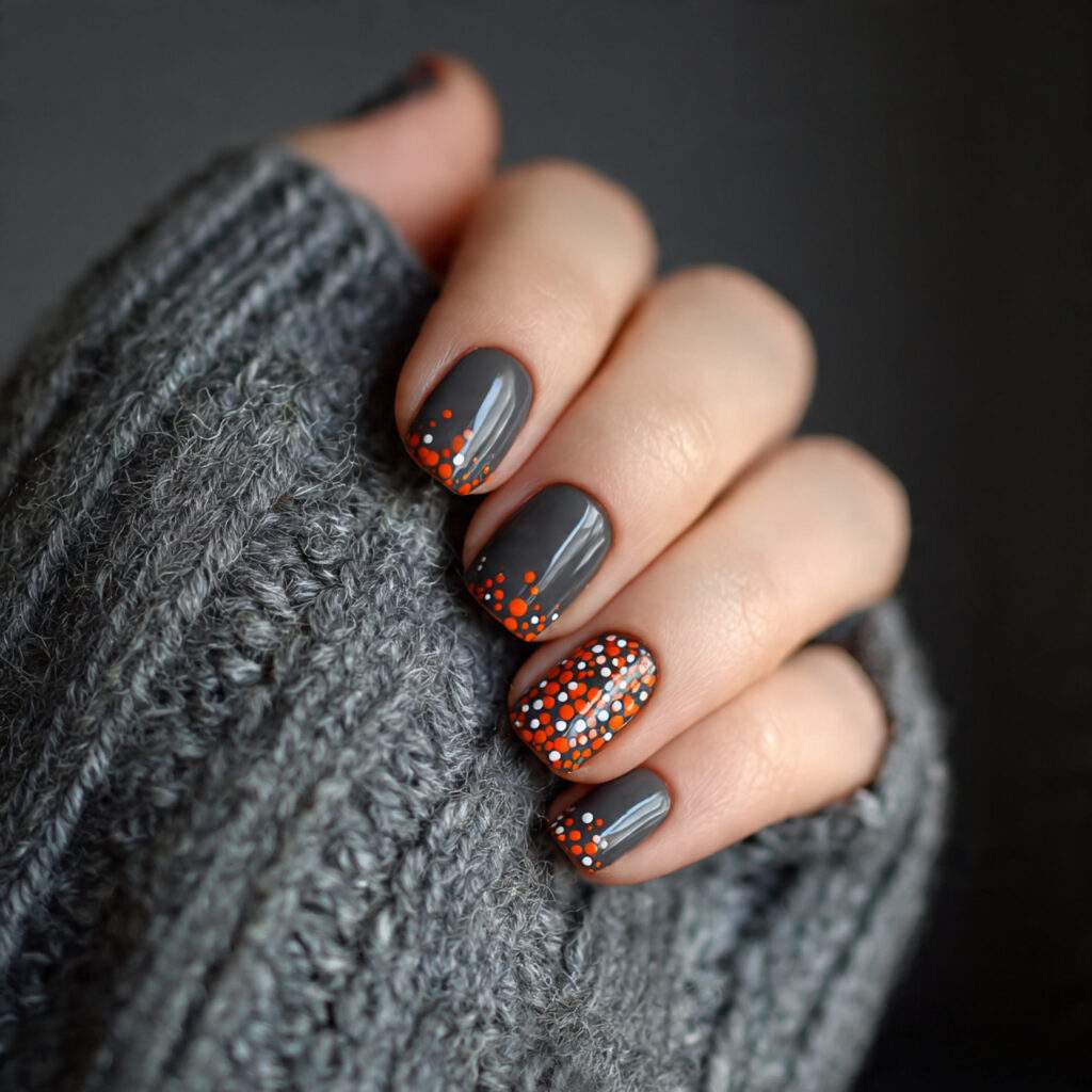 minimal dot detail nails 1