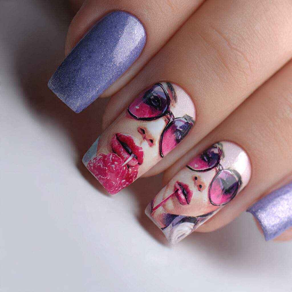 nails pin style with the 16k ultra 1