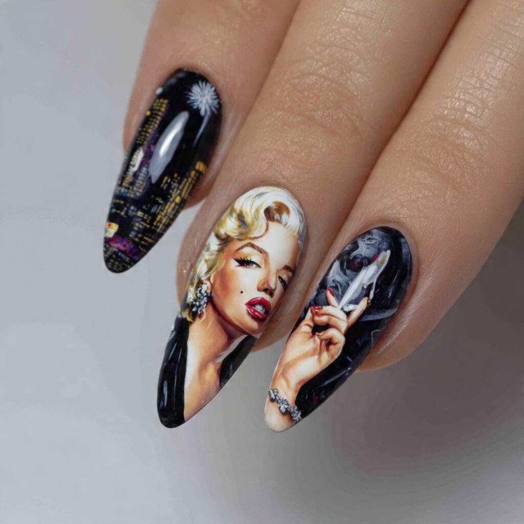 nails pin style with the 16k ultra 6 2