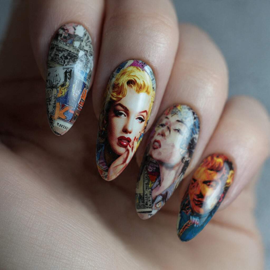 nails pin style with the 16k ultra 6