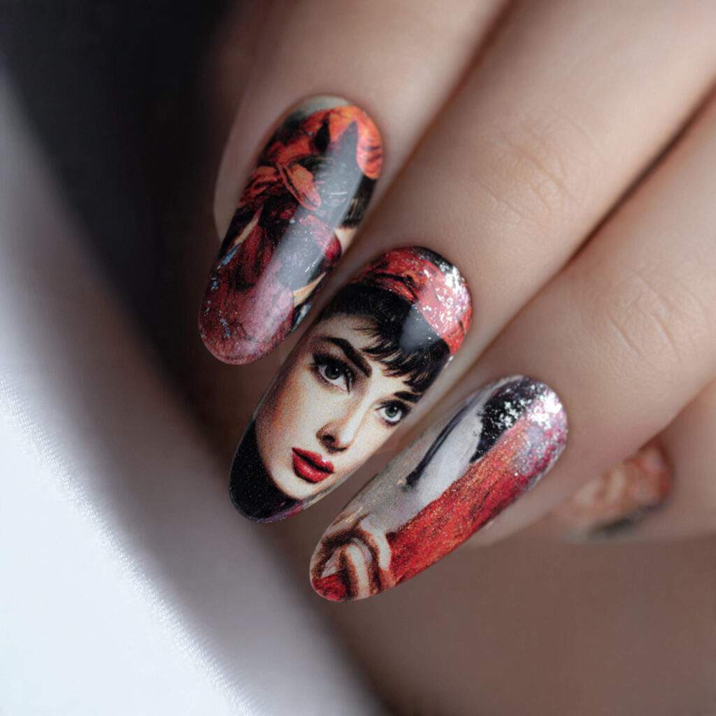 nails pin style with the 16k ultra 8 1