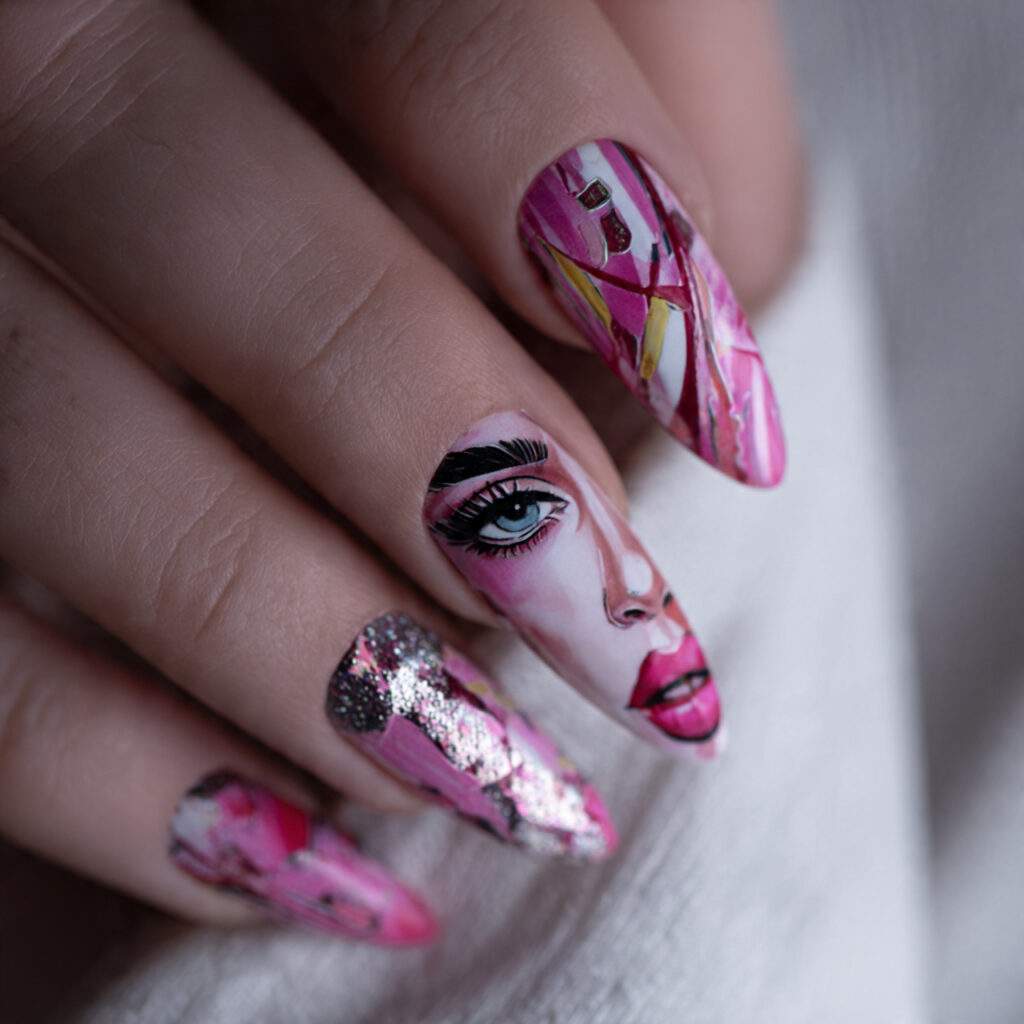 nails pin style with the 16k ultra 8 3