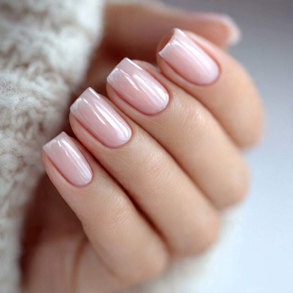 neutral sheer luxury nails feel elegant because