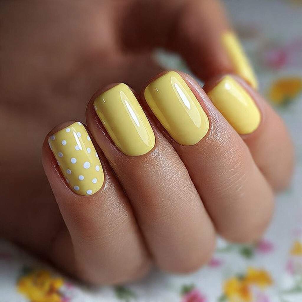 pale yellow adds a gentle warmth to