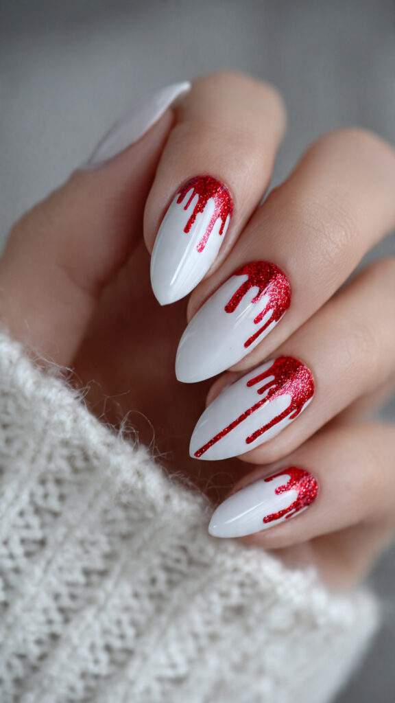 Red Glitter Blood