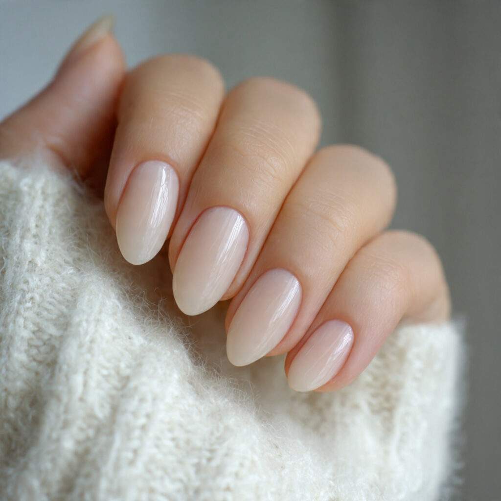 rounded nail shapes are practical and professional