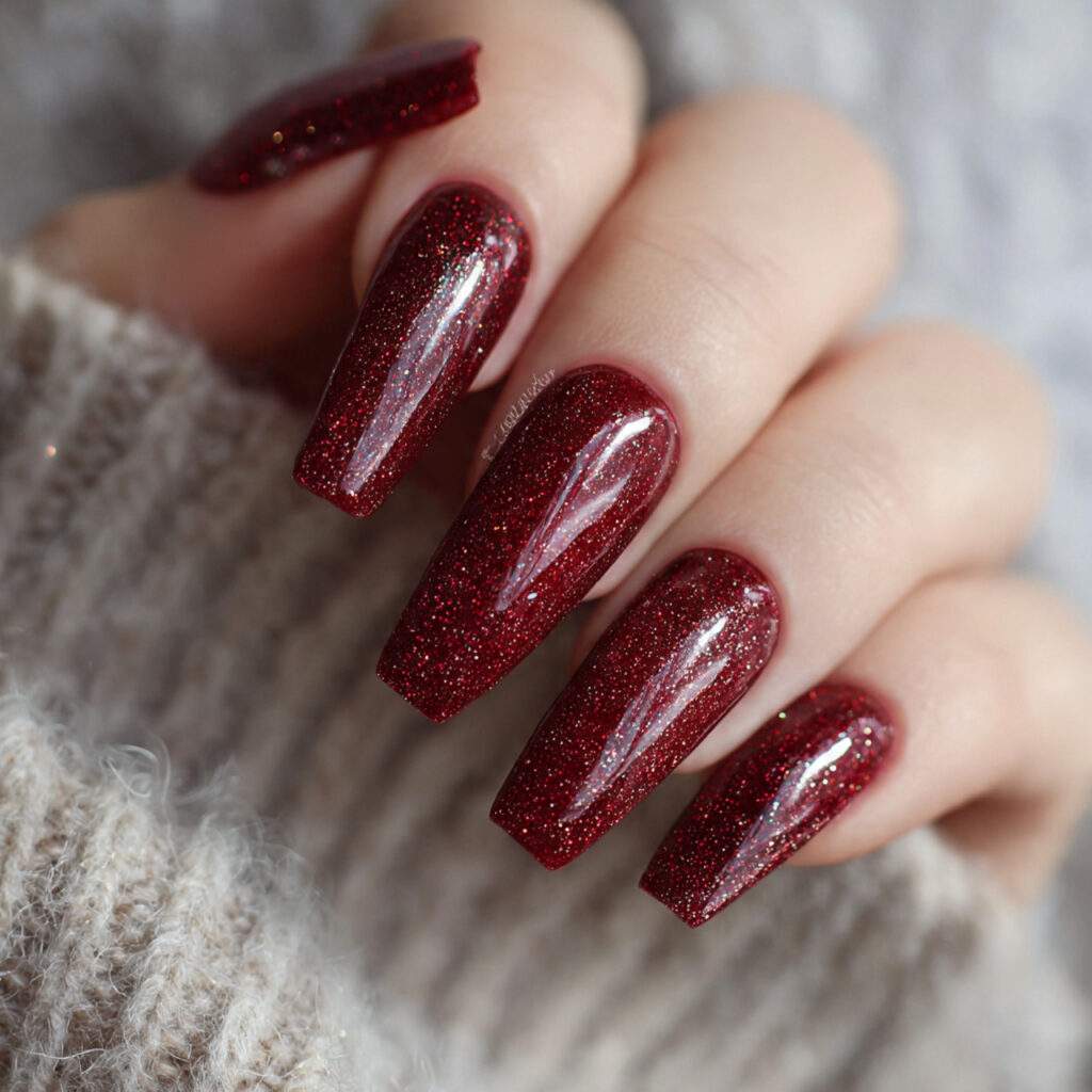 ruby tones feel luxurious and deep coffin