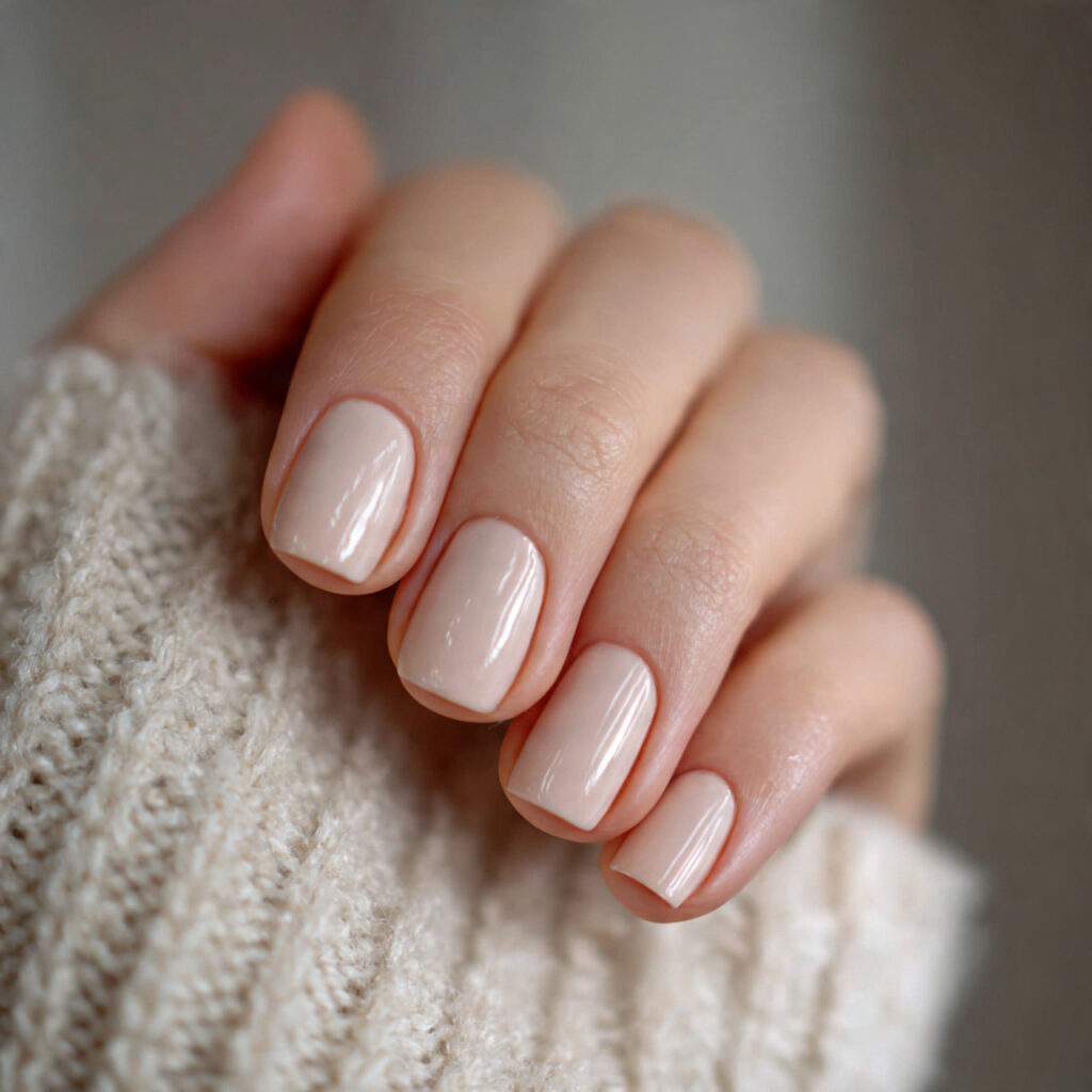 short neutral nails feel neat practical and